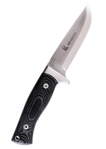 Das Feststehende Messer Femund von Brusletto zeichnet sich durch seine robuste Bauweise und präzise Klinge aus. Der ergonomisch geformte Griff bietet einen sicheren Halt, während die hochwertige Klinge ideal für Outdoor- und Jagdaktivitäten ist. Ein 