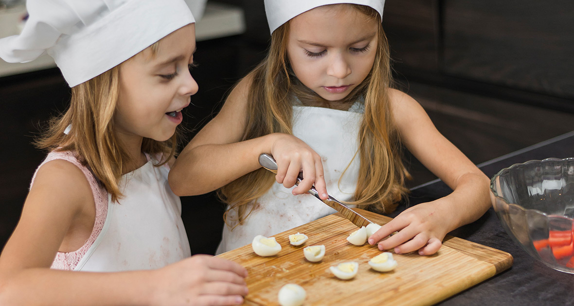 Kindersicher in der Küche - Kochen mit Kindern leicht gemacht