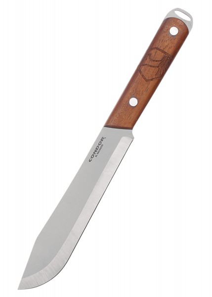 Das Butcher Knife von Condor ist ein robustes Metzgermesser mit einer scharfen Klinge und einem ergonomischen Holzgriff. Hochwertige Materialien und präzise Verarbeitung machen es ideal für den professionellen Einsatz in der Küche.
