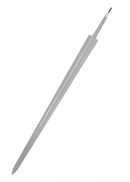Ersatzklinge für Tinker Frühmittelalterschwert, scharf und aus robustem Stahl gefertigt. Die lange, geschwungene Klinge ist ideal für historische Reenactments und Schwertkampftraining.