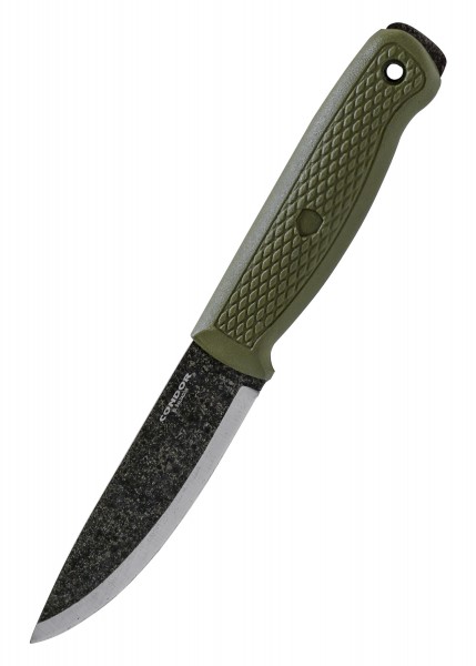 Das Terrasaur-Messer von Condor in Armeegrün zeichnet sich durch eine robuste Klinge und einen griffigen Griff aus. Ideal für Outdoor-Abenteuer und Überlebenssituationen.