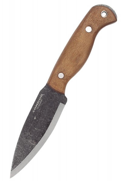 Das Wayfinder Messer von Condor zeigt eine scharfe, robuste Klinge aus Kohlenstoffstahl und einen ergonomischen Holzgriff. Ideal für Outdoor-Aktivitäten, bietet es Haltbarkeit und Präzision. Perfekt für Camping- und Überlebensabenteuer.